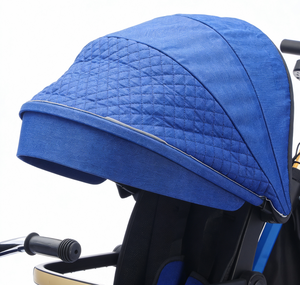 Triciclo para Bebés 4 en 1 con Certificación CE, Cochecito de Tres Ruedas Multifuncional - Product Image 4