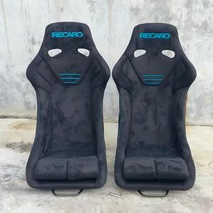 Asiento Deportivo Premium Personalizado Estilo Recaro RSG de Fibra de Carbono con Tapicería de Gamuza Compatible con <span class=keywords><strong>BMW</strong></span> G20 <span class=keywords><strong>E46</strong></span> y Honda FL5 FK8 - Product Image 1