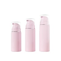 Botol Busa PET Pink 120ml 150ml dengan Pompa Semprot, Botol Kosmetik Isi Ulang untuk Mousse, Pembersih Wajah, Sabun Cuci Tangan