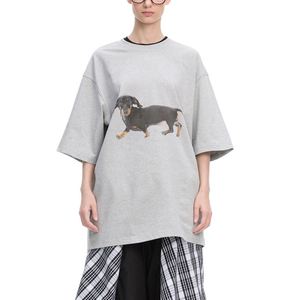 Women's Custom Oversized Drop Shoulder Sweatshirt 100% Cotton Crew Neck Pullover Printed Long Sleeve <b>Top</b> Autumn/Spring/<b>Winter</b> - Product Image 3