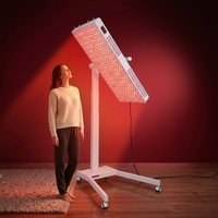 IDEATHERAPY OEM - Thérapie par lumière LED pour le visage, contrôle Bluetooth et application, panneau de luminothérapie rouge pour usage domestique