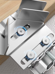 Soporte de ángulo recto de acero inoxidable, abrazadera de soldadura para carpintería, herramienta auxiliar para soldar y fijar. - Product Image 4