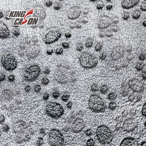 Kingcason Luxe Anti-boulochage Tendance Essentiel Doux Respirant Coupe-vent Imprimé <span class=keywords><strong>Double</strong></span> <span class=keywords><strong>Face</strong></span> en Polaire Flanelle pour Bébé - Product Image 5