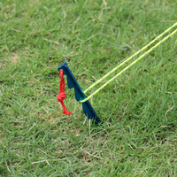 Tente en alliage d'aluminium de 18cm prend des chevilles accessoires de camping en plein air de voyage robustes clous ultralégers