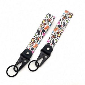 Porte-clés en métal personnalisé, lanières à thème paysage et anime avec crochet, pendentif anti-perte pour clés de voiture - Product Image 5
