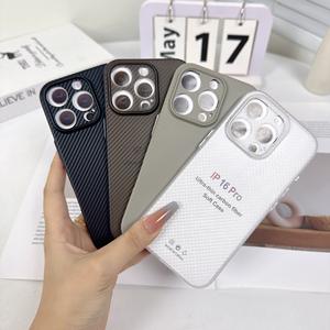 เข้ากันได้กับ Apple 17 AIR PRO MAX เคสโทรศัพท์บางเฉียบแบบ<span class=keywords><strong>คาร์บอน</strong></span>ไฟเบอร์13 14 15 16แบบนิ่ม - Product Image 3
