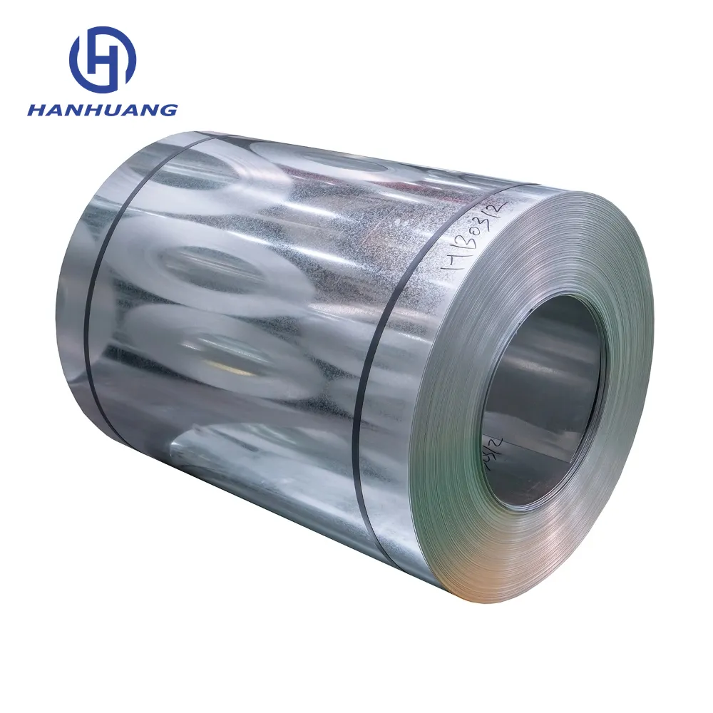 ASTM Hot dip SGCC 0.5mm Dx54D Galvanized Steel Coil Zinc Zero Spangle Coated Dx53D with Regular Spangle Surface Iron Coil