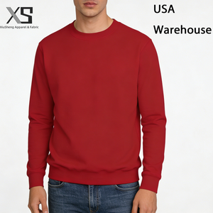 Disponibile nel Magazzino USA, Felpa di Alta Qualità con Collo Tondo, Logo Personalizzato, 260g, Abbigliamento Casual da Uomo, Produttori di Abbigliamento - Product Image 1