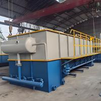 Machine de flottation à air dissous pour le traitement des eaux usées de recyclage plastique et le nettoyage industriel