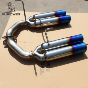 2015 + Échappement Subaru WRX/STI <span class=keywords><strong>VA</strong></span> AxleBack avec embout à paroi simple en titane - Product Image 1