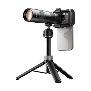 Objectif téléobjectif <span class=keywords><strong>zoom</strong></span> télescopique 30X avec mise au point parfaite, caméra mobile longue portée pour <span class=keywords><strong>iPhone</strong></span> et Android, photographie, verre optique - Product Image 1