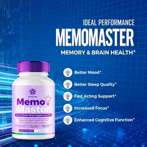 Label pribadi Memo Master suplemen otak <span class=keywords><strong>Pills</strong></span> - Natural nototropik untuk memori, fokus & kejelasan Mental-60 Kapsul - Product Image 6