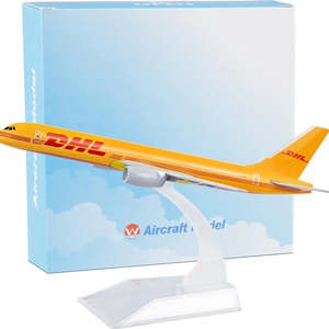 <b>D</b> H L B757 Cargo Aeroplane Diecast Metal <b>Model</b> Aircraft 16 CM Detailed Aviation Collectible Freight Jet Toy Plane for Kids - Product Image 1
