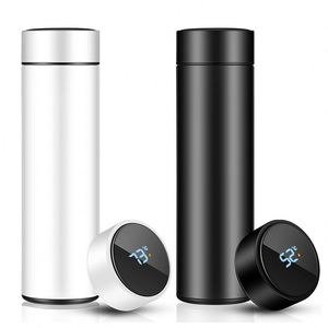 Custom Logo Printed Drinkware Vacuum Flask <b>Thermos</b> LED Display Promotion Corporate Activity Business Gift Water Bottle - Product Image 1