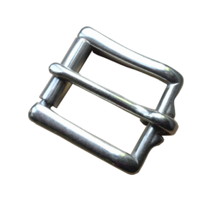 고품질 공장 도매 새로운 스테인레스 스틸 벨트 버클 롤러 샤프트 벨트 버클 말 제품 스퀘어 벨트 버클 - Product Image 1
