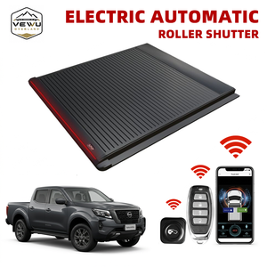 Nouvelle couverture de benne électrique à enroulement 2026 <span class=keywords><strong>pour</strong></span> Nissan Navara D27 NP300 en alliage d'aluminium, étanche et rétractable - Product Image 1