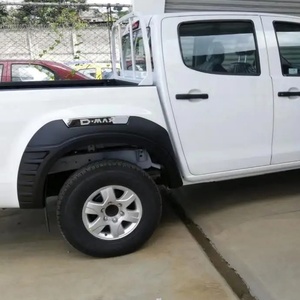 โรงงาน KQD ขายดี บังโคลนรถยนต์ทรงสปอร์ตสีดำ ABS สำหรับ ISUZU DMAX - Product Image 5