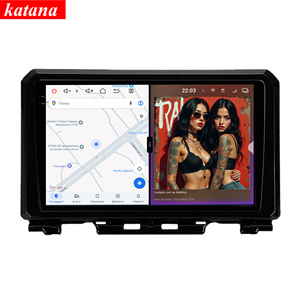 Série <span class=keywords><strong>Katana</strong></span> 120W X 6CH pour <span class=keywords><strong>Suzuki</strong></span> Jimny 2018-2022 8+256GB Android 14 Autoradio Lecteur DVD Navigation Multimédia - Product Image 1