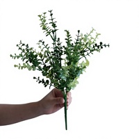 Hoogrealistische kunstmatige blad- en bloemdecoratie voor de eeuwiggroene kamer