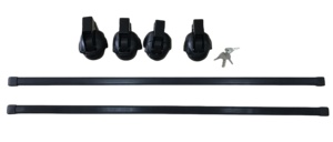 <span class=keywords><strong>Barre</strong></span> trasversali universali per tetto auto da 120cm per portapacchi portabiciclette cestino da carico portapacchi traversa in lega - Product Image 3