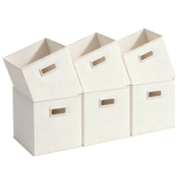 Cubes de rangement pliables en tissu personnalisés, bacs en tissu pliables, boîte organisatrice, paniers organisateurs multifonctionnels
