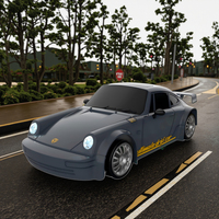 Mini 1:64 de alta velocidad remoto RC Drift Car 2,4G simulación de carreras de escritorio juguetes de Metal con cargador USB regalo perfecto