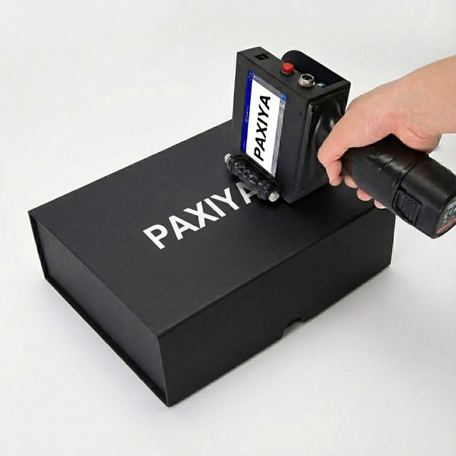 Industrial Tij Inkjet Printer Handheld Inkjet Printer Manual Custom Inkjet Printer for Plastic Bags Cardboard Box Marking Pvc