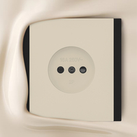Enchufe de Pared WESA 16A, 1 Tomacorriente, Diseño Moderno y Lujoso, Enchufe Europeo