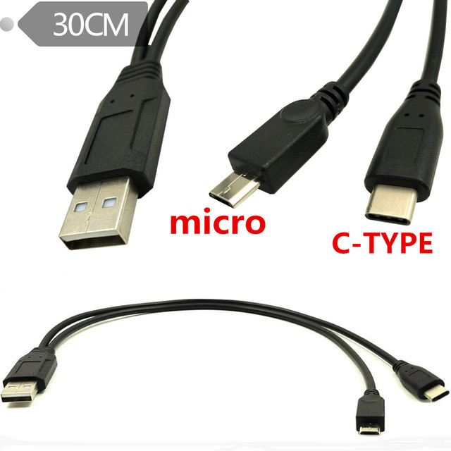 Type-C USB Cable for Mobile Phone and Tablet Fast Charging Computer Connection