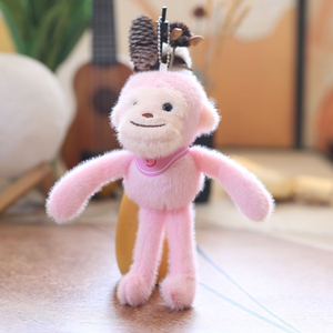 Lindo pequeño mono de piernas largas colgante juguete de peluche Scavenger bufanda muñeca bolsa accesorio llavero muñeca figurita juguetes de <span class=keywords><strong>animales</strong></span> de peluche - Product Image 6