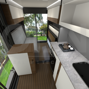 Kit de mobilier complet pour <span class=keywords><strong>camping</strong></span>-<span class=keywords><strong>car</strong></span> modulaire Qian Camper, aménagement personnalisé pour <span class=keywords><strong>camping</strong></span>-<span class=keywords><strong>car</strong></span>, Vanunit pour les voyages en plein air - Product Image 1