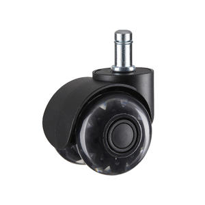 Roulettes pivotantes universelles en PU pour chaise de bureau, chaise d'ordinateur, salle de bain, extérieur, salon – Silencieuses et modernes - Product Image 3