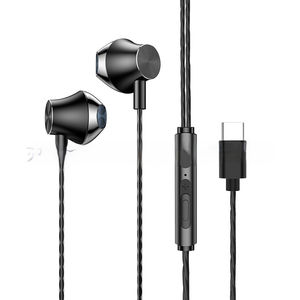Auricolari da Gaming Stereo 9D Cablati Tipo-C 3.5mm con <span class=keywords><strong>Microfono</strong></span>, <span class=keywords><strong>Cuffie</strong></span> In-Ear HiFi Bass <span class=keywords><strong>per</strong></span> Samsung - Product Image 6