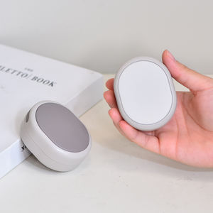 Chauffe-mains USB portable magnétique ovale Élément chauffant PTC <span class=keywords><strong>réutilisable</strong></span> d'hiver pour une utilisation intérieure et extérieure-Chambre de jardin - Product Image 5
