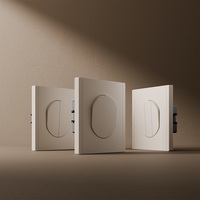 Interrupteur mural moderne 16A 250V à câblage rapide sans vis, petit bouton PC avec indicateur LED, vente en gros