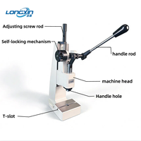Presse manuelle de laboratoire compacte, machine à poinçonner, machine à découper, machine à œillets
