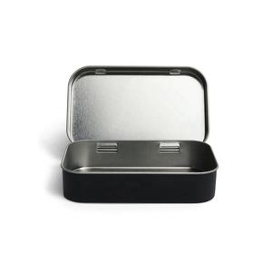 Wholesale Customized Aluminium Stainless Steel Storage <b>Small</b> Metal Rectangular Hinge Empty Chocolate Packing Cube Tin <b>Box</b> - Product Image 5