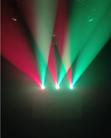 Projecteur LED RVBW 4-en-1 à intensité élevée 60W avec anneau lumineux, effet spot et fleur, à tête mobile