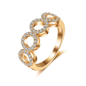 Anillo de Plata de Ley 925 RAKOL RP145, Joyería de Moda con Forma de Infinito, Anillo de Compromiso Nupcial - Product Image 3