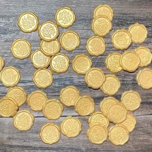 <strong>Celtic</strong> Knot Wax Seal Stamp Personalized Text Edge Instant Ship - Product Image 3