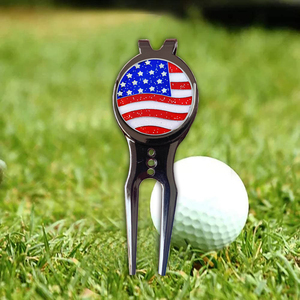 Soporte Premium para Marcador de Pelotas de Golf con Clip para Cinturón, Herramienta de Reparación de Césped para Golf, Herramientas para Divots de Golf - Product Image 5