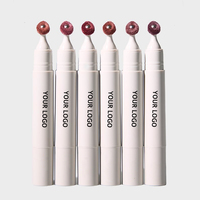 Rouge à lèvres crémeux hydratant personnalisé de haute qualité, logo personnalisé, rouge à lèvres liquide de luxe en velours
