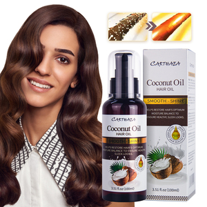 Aceite Capilar de Coco para el Cabello Seco, Venta al por Mayor, Tratamiento Reparador Nutritivo Profundo con Colágeno Suave - Product Image 4