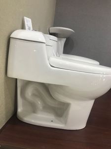 Inodoro Integrado de Cerámica Blanca Moderna para Hoteles y <span class=keywords><strong>Apartamentos</strong></span>, Recomendado por el Fabricante, con Sifón Potente, Doble Descarga y Forma Alargada - Product Image 4