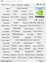 Carte graphique originale Tesla P40 24G pour l'informatique professionnelle GPU Accélération AI Intelligence artificielle Apprentissage en profondeur