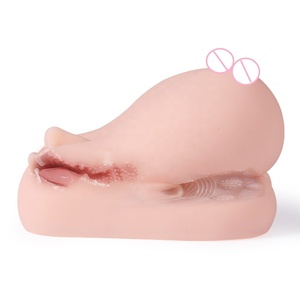 3D <span class=keywords><strong>Gros</strong></span> Seins <span class=keywords><strong>Femme</strong></span> Moule Artificiel Réel Vagin Tasse D'avion Mâle Masturbation Jouets Sexuels pour les hommes se masturber - Product Image 6