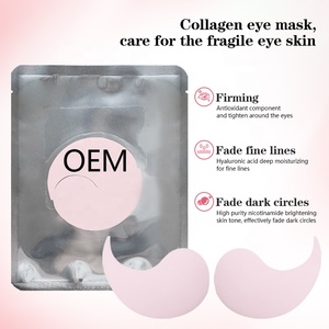 Masque Hydrogel pour les Yeux aux Algues, Centella, Vitamine C et Acide Hyaluronique – Éclaircissant, Anti-Cernes et Anti-Poches – Patchs Oculaires Véganes et Sans Cruauté Animale - Product Image 3