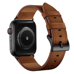 Bracelet en cuir pour montre apple, boucle de luxe, pour apple watch - Product Image 2
