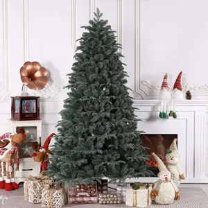 LEDクリスマスツリーメーカー卸売モダンプレリットクリスマスツリー低MOQ人工クリスマスツリー