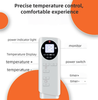 Bottes électriques chaudes d'hiver avec coussin en peluche et thermostat réglable pour usage domestique et extérieur
